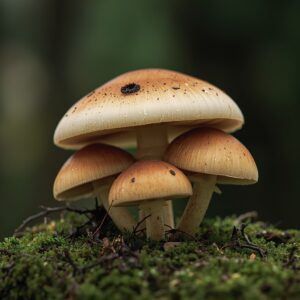 Lifestyle image showing functional mushrooms integrated into small daily wellness habits